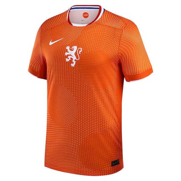 Netherlands Women's National Team Nike 2025/26 Home Replica Jersey - Orange - Image 2