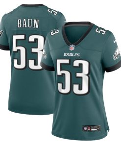 Zack Baun Philadelphia Eagles Nike Women's  Game Jersey - Midnight Green