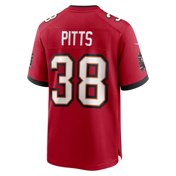 Derrek Pitts Tampa Bay Buccaneers Nike Game Jersey - Red - Image 3
