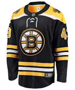 Alternative view of Jordan Harris Boston Bruins  Home Breakaway Jersey - Black