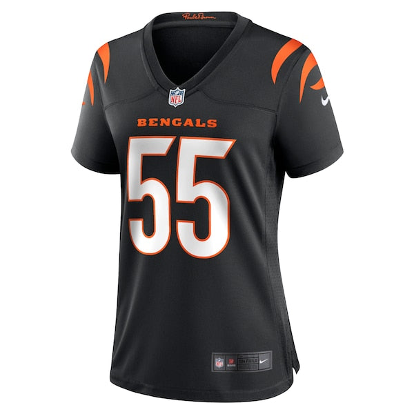 Logan Wilson Cincinnati Bengals Women's Nike Game Jersey - Black - Image 2