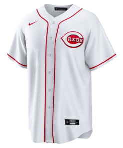 Alternative view of Ken Griffey Jr. Cincinnati Reds Nike Home Retired Player Replica Jersey - White