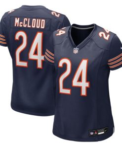 Nick McCloud Chicago Bears Nike Women's Team Game Jersey -  Navy