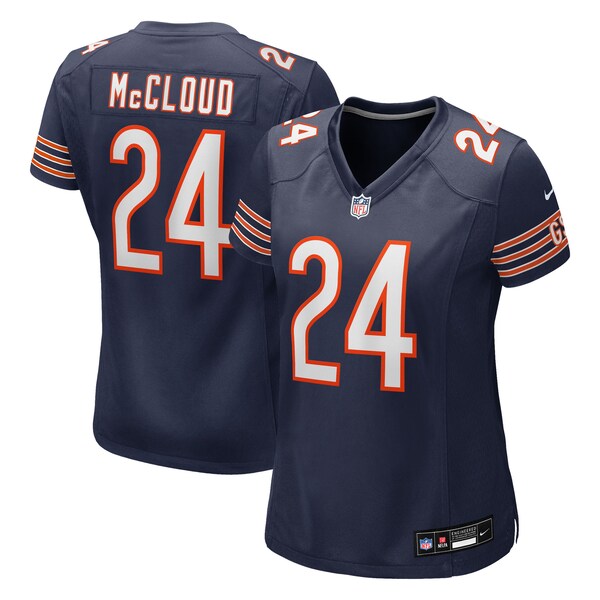 Nick McCloud Chicago Bears Nike Women's Team Game Jersey - Navy