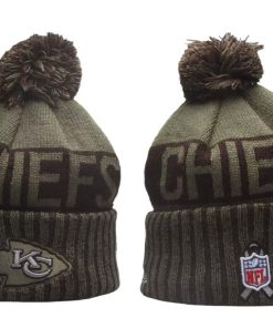 KANSAS CITY CHIEFS SALUTE TO SERVICE  KNIT HAT