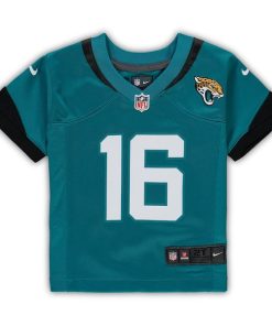 Alternative view of Trevor Lawrence Jacksonville Jaguars Nike Toddler Game Jersey - Teal