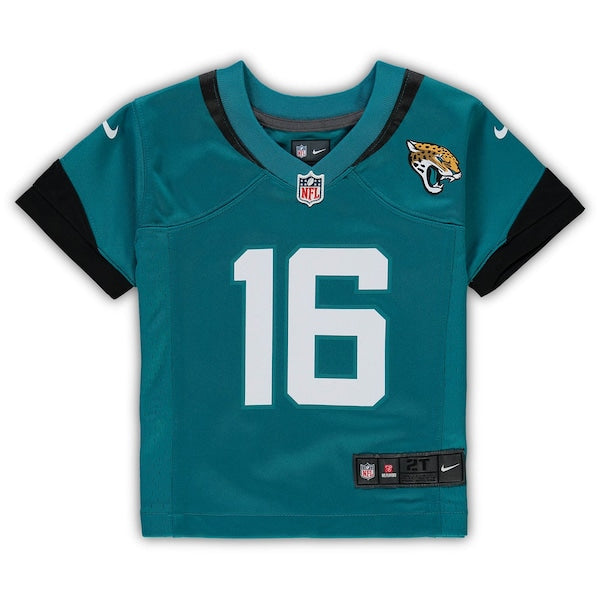 Trevor Lawrence Jacksonville Jaguars Nike Toddler Game Jersey - Teal - Image 2