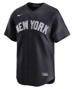 Alternative view of New York Yankees Nike  Alternate Limited Custom Jersey?¨C Navy