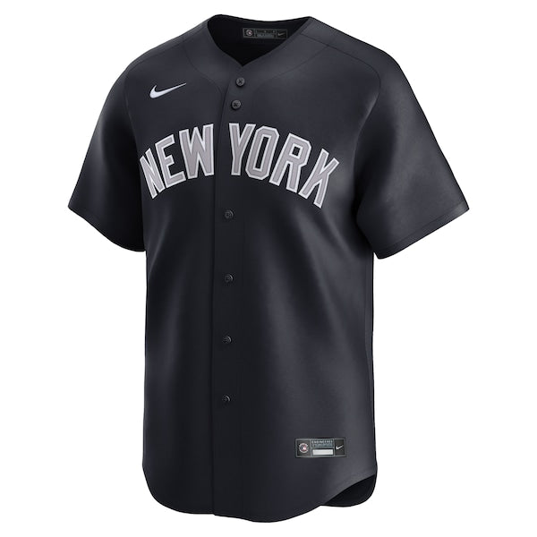 New York Yankees Nike Alternate Limited Custom Jersey?ยจC Navy - Image 2