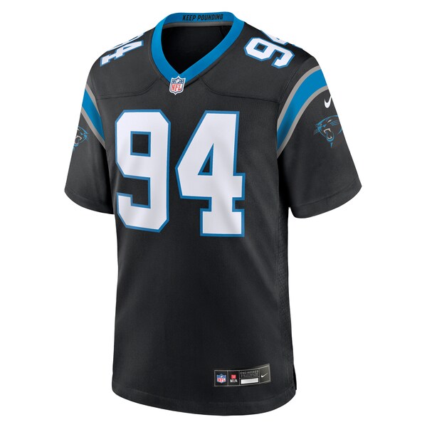 Henry Anderson Carolina Panthers Nike Team Game Jersey - Black - Image 2