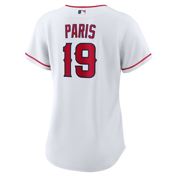 Kyren Paris Los Angeles Angels Nike Women's Home Replica 1.0 Player Jersey - White - Image 3