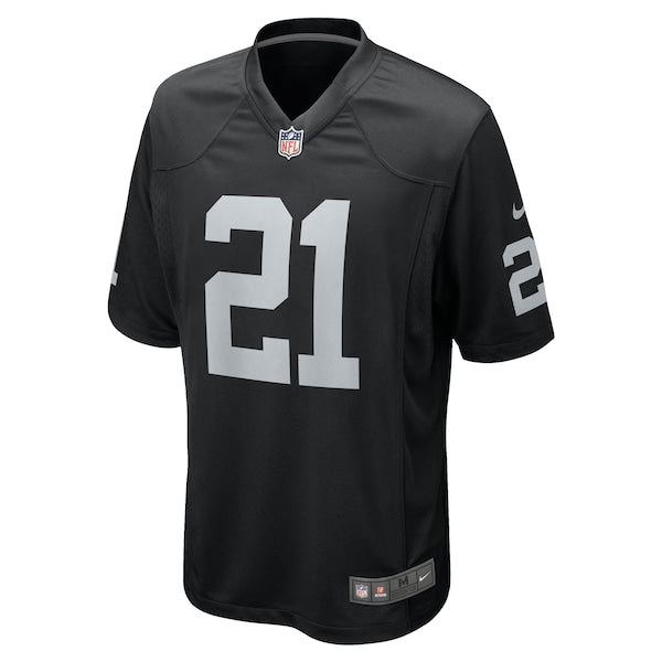 Amik Robertson Las Vegas Raiders Nike Team Game Jersey - Black - Image 2