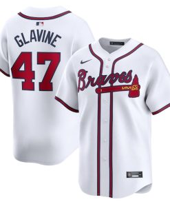 Tom Glavine Atlanta Braves Nike Home Limited Player Jersey - White