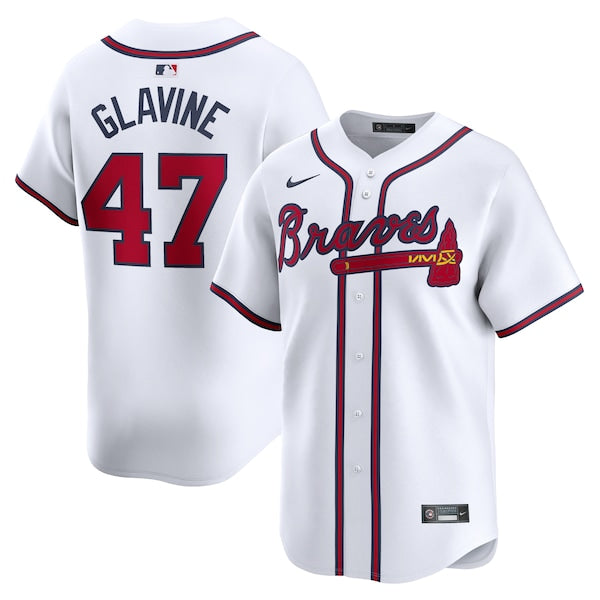 Tom Glavine Atlanta Braves Nike Home Limited Player Jersey - White