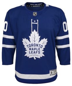 Alternative view of Toronto Maple Leafs Youth Home Premier Custom Jersey - Blue