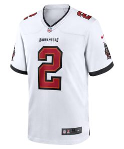 Alternative view of Emeka Egbuka Tampa Bay Buccaneers Nike Team  Game Jersey -  White