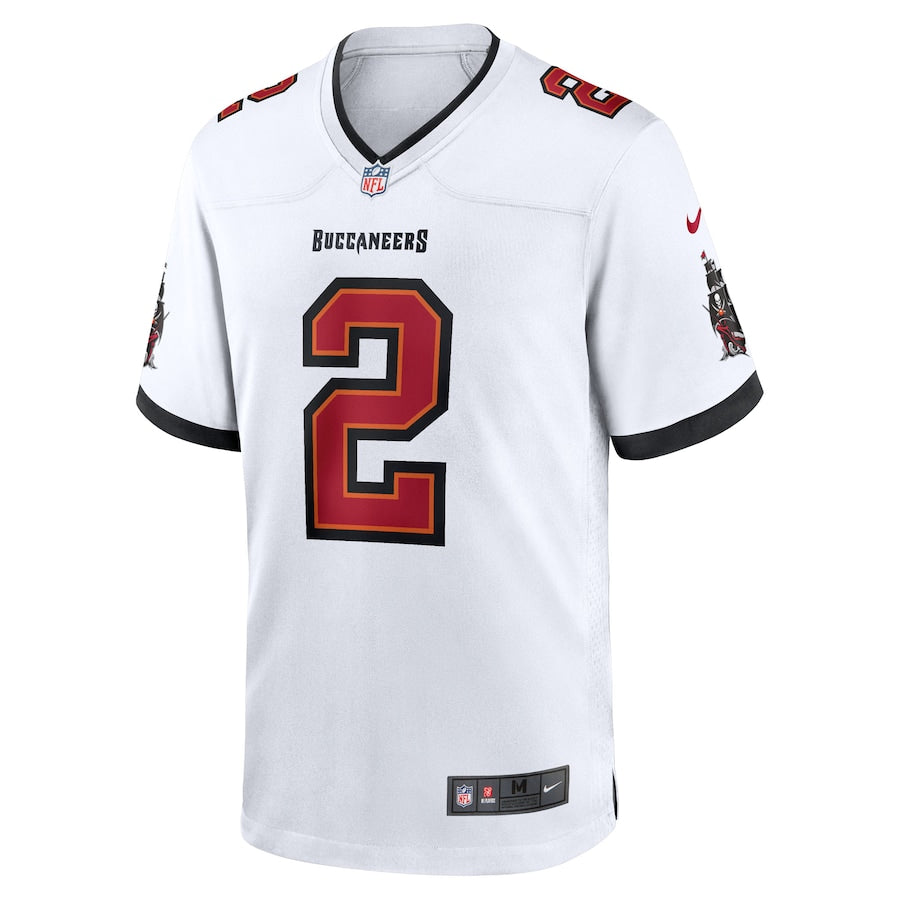 Emeka Egbuka Tampa Bay Buccaneers Nike Team Game Jersey - White - Image 2