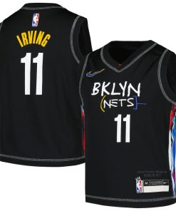 Kyrie Irving Brooklyn Nets Nike Preschool 2020/21 Swingman Jersey - City Edition - Black