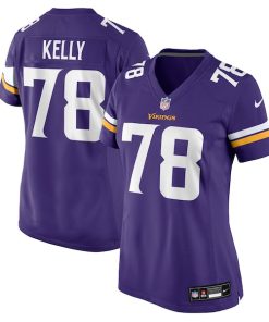 Ryan Kelly Minnesota Vikings Nike Women's Team Game Jersey -  Purple