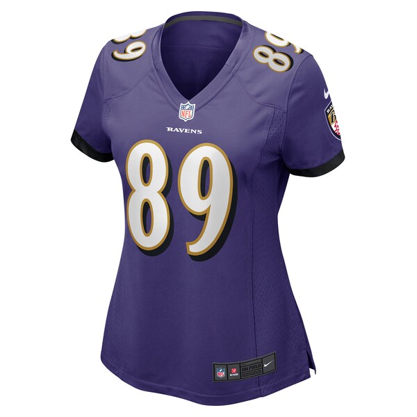 Steve Smith Sr. Baltimore Ravens Nike Women's Retired Player Game Jersey - Purple - Image 2
