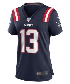 Alternative view of Quinn Nordin New England Patriots Nike Women's Game Player Jersey - Navy