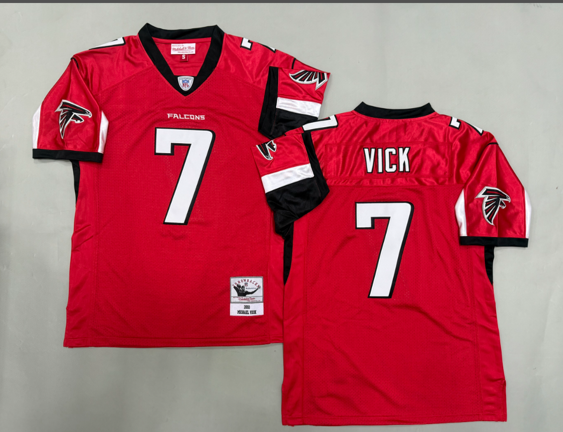 Michael Vick Atlanta Falcons Authentic Throwback Retired Player Jersey