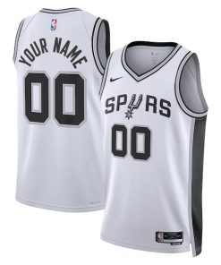 San Antonio Spurs Nike Unisex Swingman Custom Jersey White - Association Edition