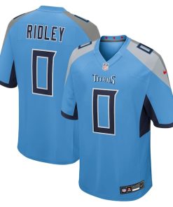 Calvin Ridley Tennessee Titans Nike Team Game Jersey -  Light Blue/Navy