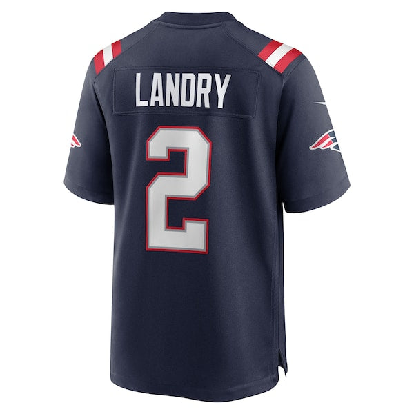 Harold Landry New England Patriots Nike Team Game Jersey - Navy - Image 3