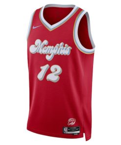 Alternative view of Ja Morant Memphis Grizzlies Nike Unisex 2024/25 Swingman Player Jersey - City Edition - Red