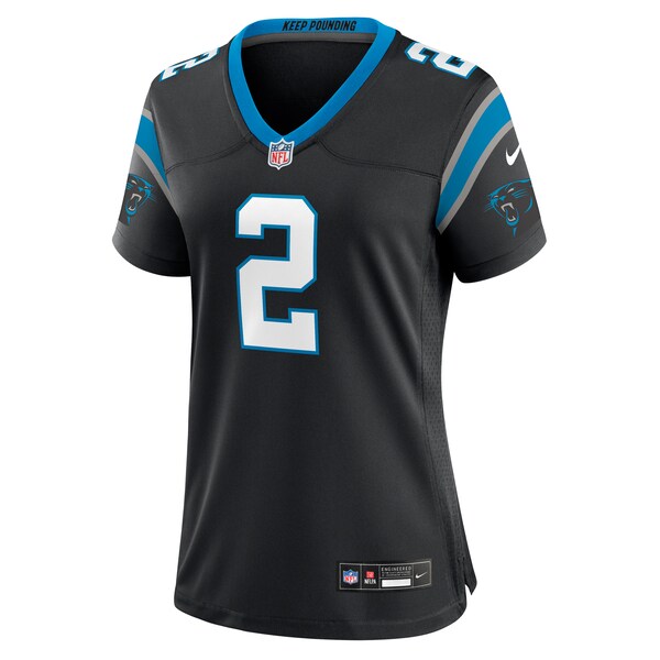 Mike Jackson Carolina Panthers Nike Women's Game Jersey - Black - Image 3