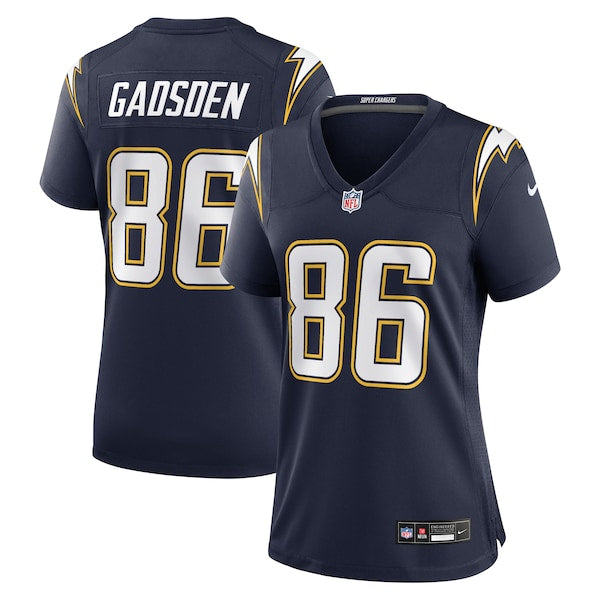 Oronde Gadsden Los Angeles Chargers Nike Women's Alternate 2 Super Chargers Game Jersey - Navy/Gold/Powder Blue