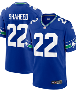 Alternative view of Rashid Shaheed Seattle Seahawks Nike Alternate  Game Jersey -  Royal/College Navy/White