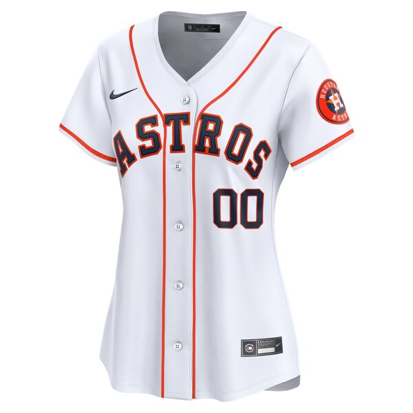 Houston Astros Nike Women's Home Limited Custom Jersey - White - Image 2