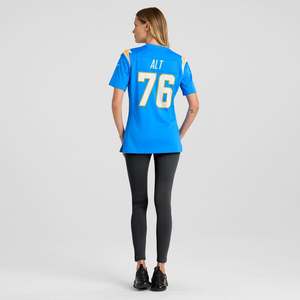 Joe Alt Los Angeles Chargers Nike Women's Game Jersey - Powder Blue - Image 5