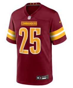 Alternative view of Darnell Savage Washington Commanders Nike Team Game Jersey -  Burgundy