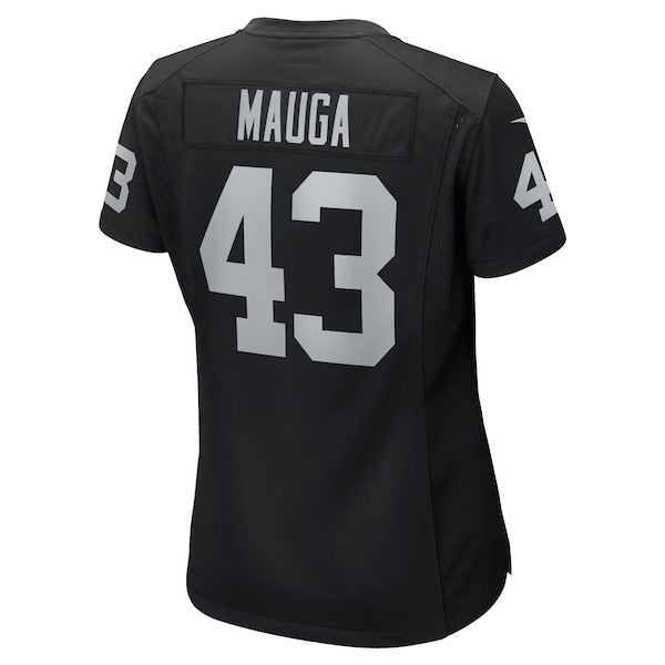 Kanai Mauga Las Vegas Raiders Nike Women's Team Game Jersey - Black - Image 3