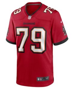 Alternative view of Patrick O'Connor Tampa Bay Buccaneers Nike Game Jersey - Red