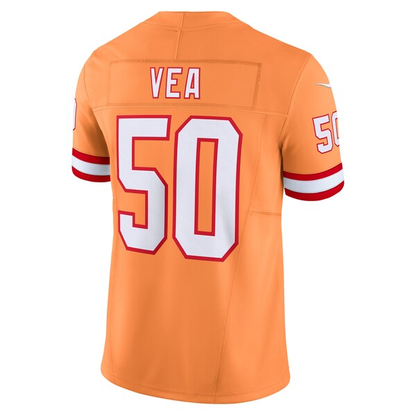 Vita Vea Tampa Bay Buccaneers Nike Vapor F.U.S.E. Limited Jersey - Orange - Image 3