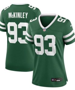 Takk McKinley New York Jets Nike Women's Team Game Jersey - Legacy Green