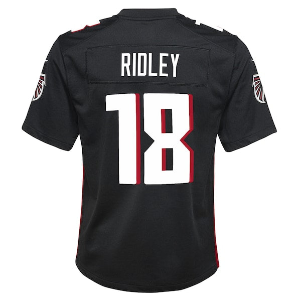 Calvin Ridley Atlanta Falcons Nike Youth Player Game Jersey - Black - Image 3