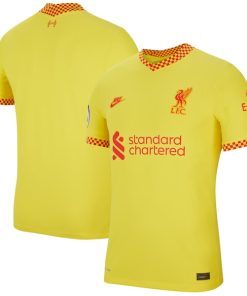 Liverpool Nike 2021/22 Third Vapor Match Jersey - Yellow