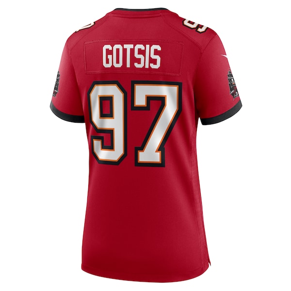 Adam Gotsis Tampa Bay Buccaneers Nike Women's Team Game Jersey - Red - Image 3