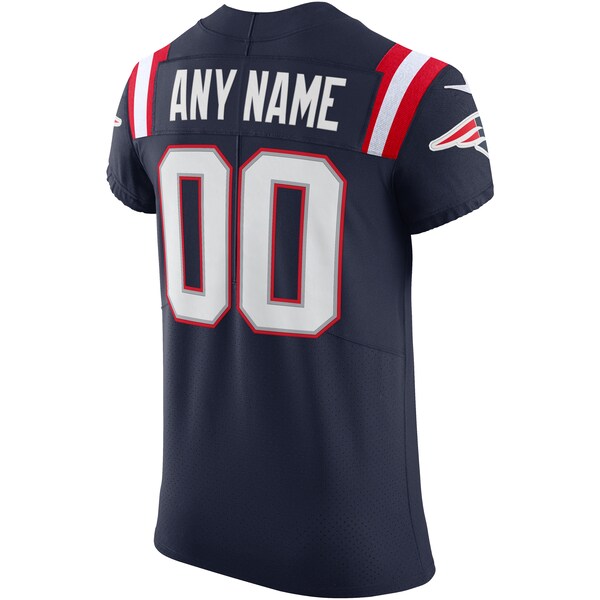 New England Patriots Nike Vapor Elite Custom Jersey - Navy - Image 3