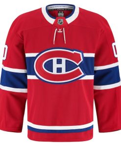 Alternative view of Montreal Canadiens  Home Authentic Pro Custom Jersey - Red