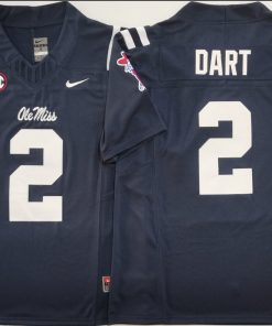 John Mateer NCAA Ole Miss Rebels Nike Vapor Limited Jersey