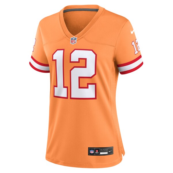 Tom Brady Tampa Bay Buccaneers Nike Women's Player Jersey - Orange - Image 2