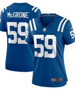 Cameron McGrone Indianapolis Colts Nike Women's Team Game Jersey -  Royal