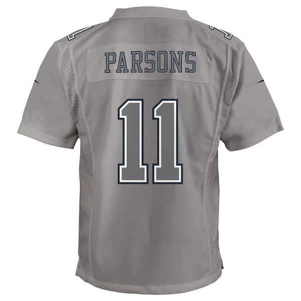 Micah Parsons Dallas Cowboys Nike Youth Atmosphere Game Jersey - Gray - Image 3