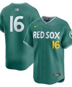 Jarren Duran Boston Red Sox Nike 2025 City Connect Limited Player Jersey - Green